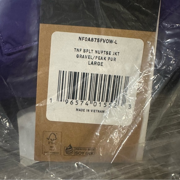 Size L - Supreme x The North Face Split Nutpse Jacket SS24 (NEW) - Picture 6 of 6